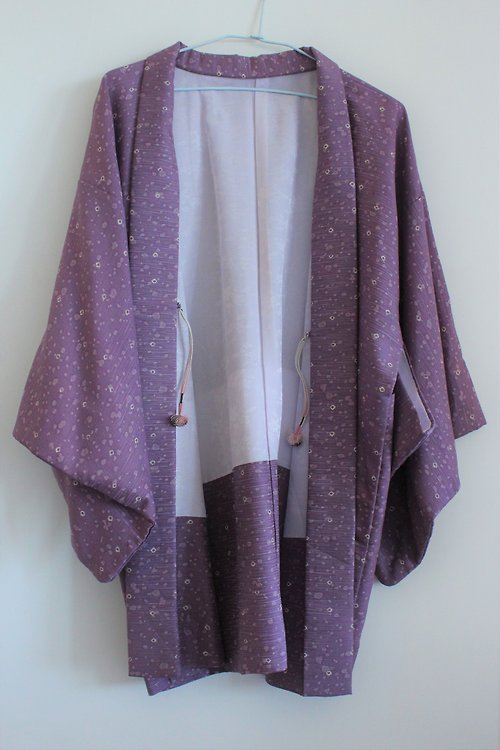 Ceci Vintage 古著// Ceci 和式罩衫—粉紫
