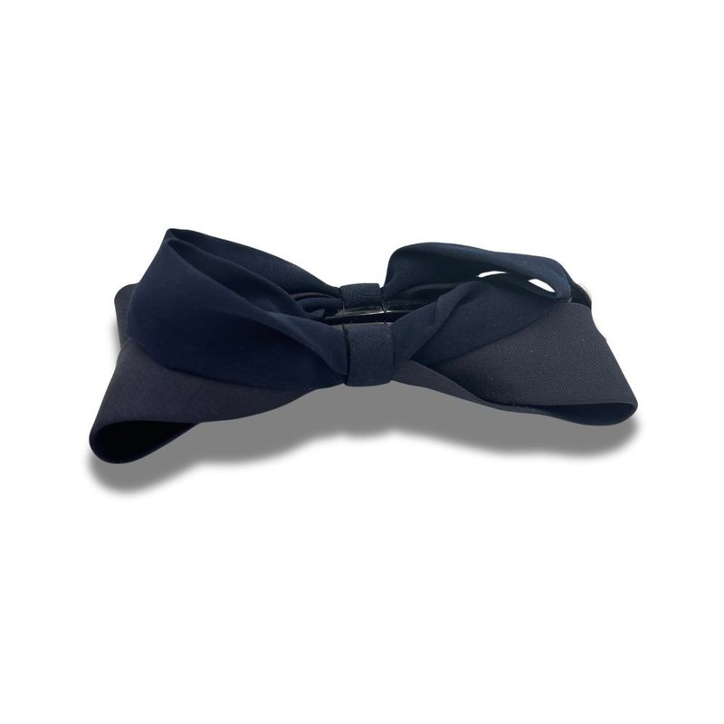 Complex Biz 香蕉夾 立體硬挺布面 藍色 - 髮夾/髮圈 - 其他材質 多色