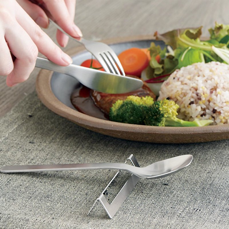 家事問屋日本製304不鏽鋼刀叉匙筷架 - 廚具 - 不鏽鋼 銀色