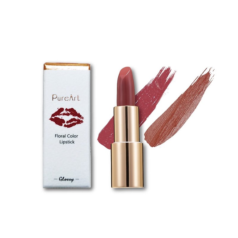 【Lancui Makeup】Blooming Lipstick - ลิปสติก/บลัชออน - วัสดุอื่นๆ สีทอง