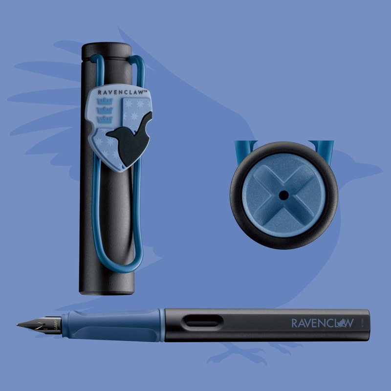 【不可刻字】LAMY 鋼筆 限量/SAFARI-Harry Potter雷文克勞 藍色 - 鋼筆 - 塑膠 黑色