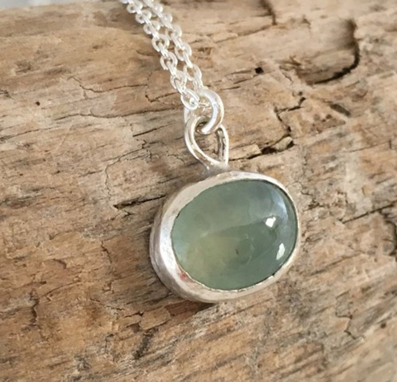 Myanmar natural jade SV pendant - Necklaces - Gemstone 