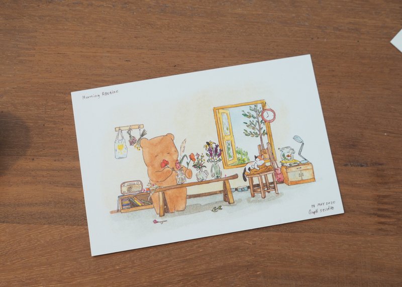 Postcards - 卡片/明信片 - 紙 
