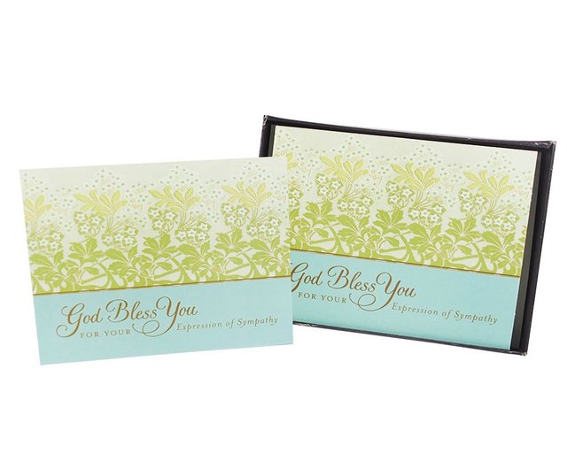 Box Card-God Bless You 20Pcs【Hallmark-Card Condolence Thank You】 - Shop  Hallmarkcards Cards & Postcards - Pinkoi
