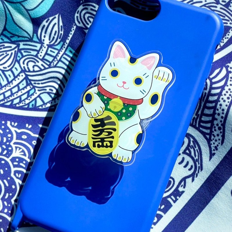 Griptok / Phone Holder Lucky Cat (White) - Phone Accessories - Acrylic White