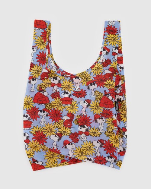 BAGGU Taiwan BAGGU環保收納購物袋 - 標準 - Floral Snoopy