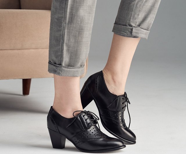 women's oxford ankle boots