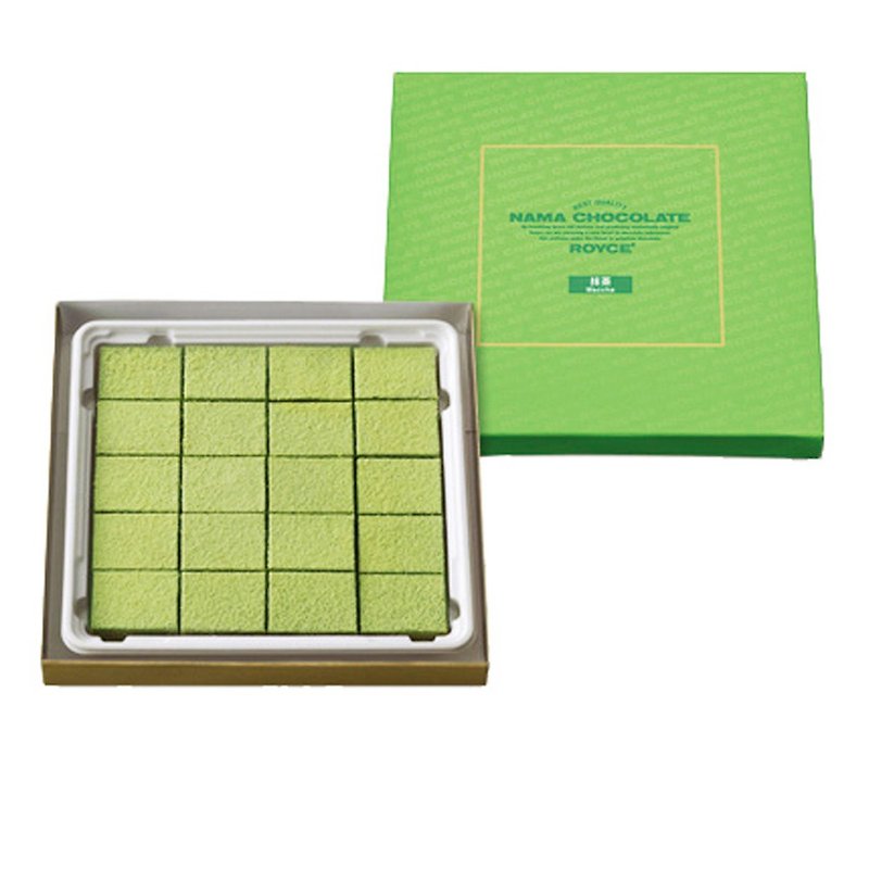 ROYCE' Raw Chocolate Matcha | Low Temperature Home Delivery - Chocolate - Fresh Ingredients 
