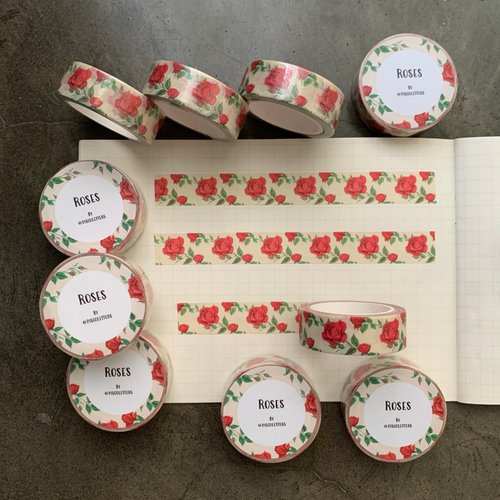 Valentine Washi Tape - Shop Piscoletters Washi Tape - Pinkoi