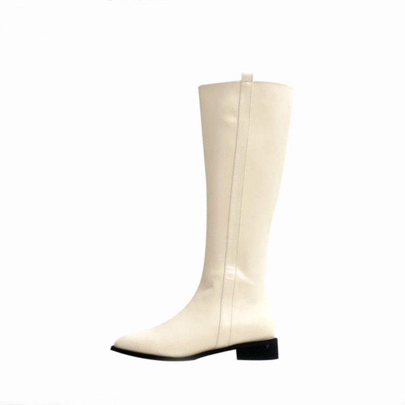 SPUR Melis 長靴 Melis LongBoots RA8003 IVORY - 女長靴/高筒靴 - 人造皮革 白色