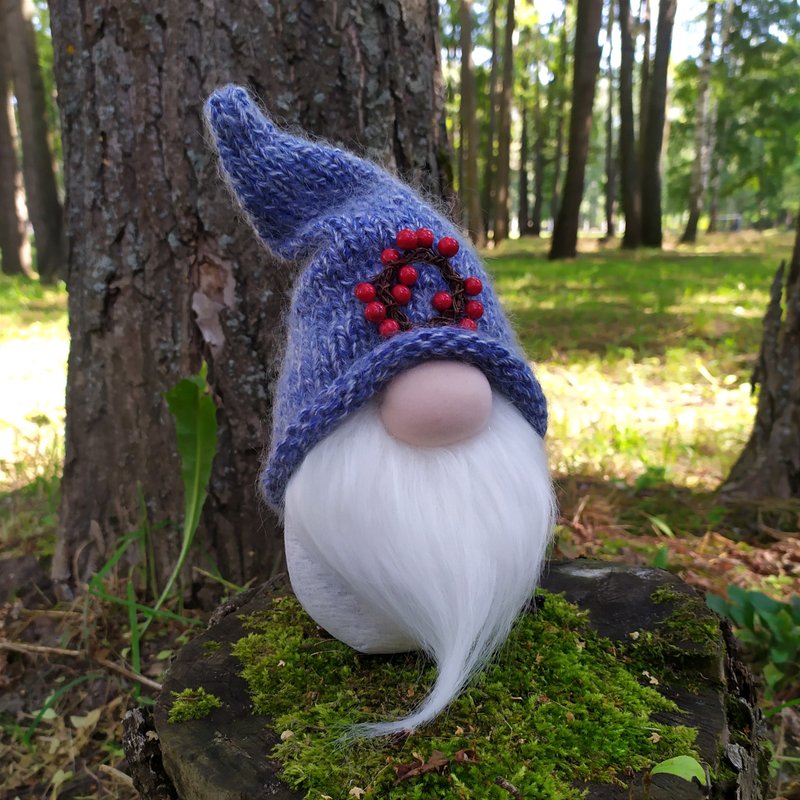 Interior toy gnome/ Handmade toy - 玩偶/公仔 - 其他材質 多色