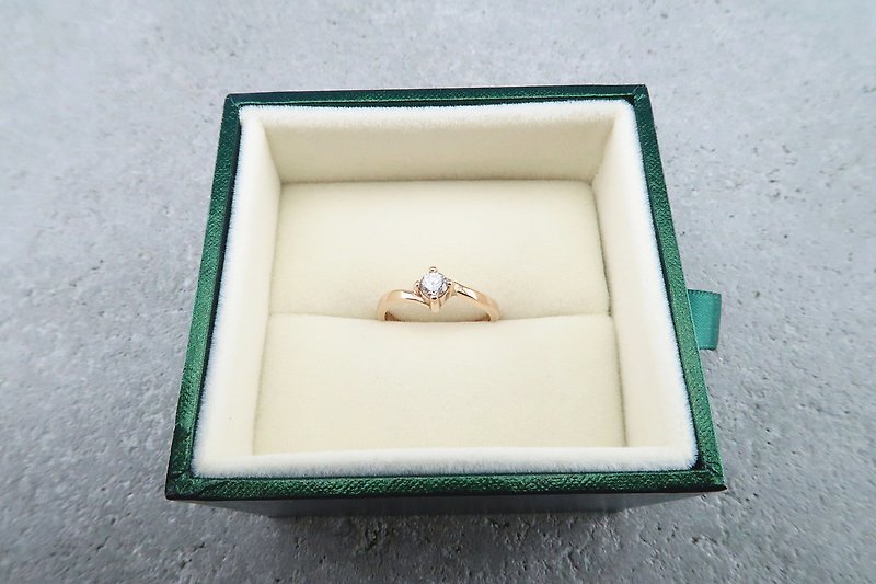 Marriage Ring Twist Rose gold - แหวนทั่วไป - โรสโกลด์ สึชมพู