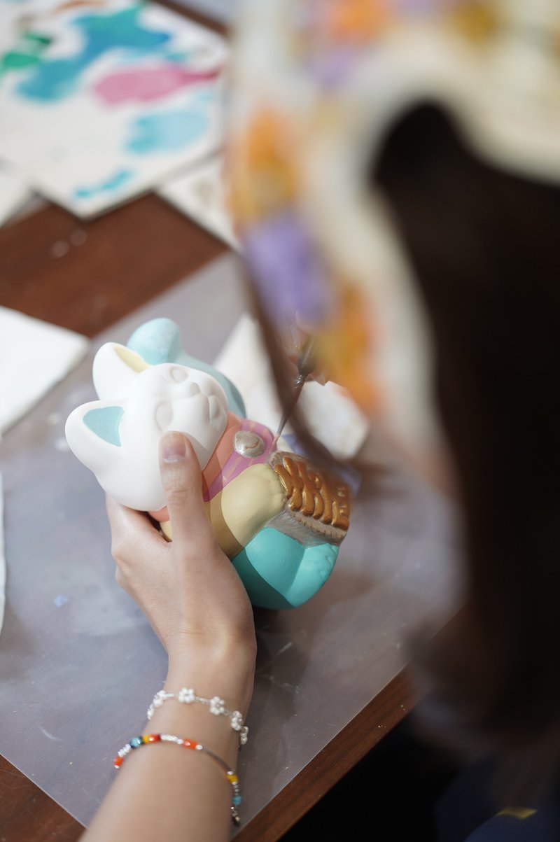 IARTS 日系嚴選 手繪招財貓 招福|財運|健康|戀愛|事業 - 插畫/繪畫/書法 - 壓克力 