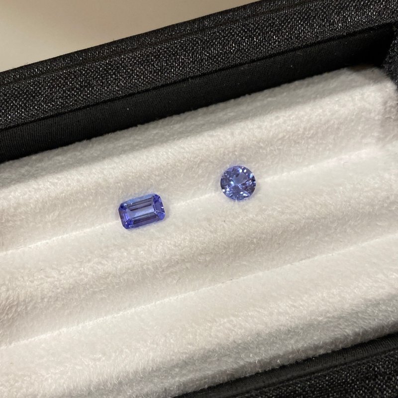 【裸石】丹泉石 Tanzanite LTAN07/LTAN08 - 項鍊 - 寶石 紫色