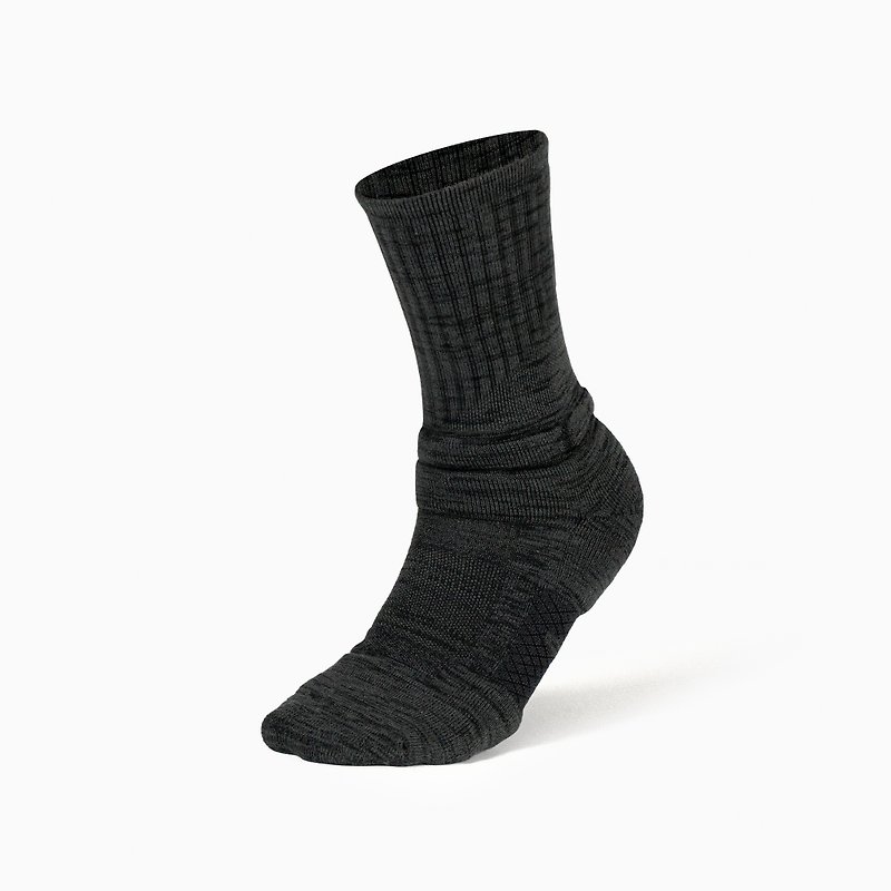 Made in Taiwan/Combed Cotton-99.9% Permanently Antibacterial-Daily/NC. 996 - Socks - Cotton & Hemp Black
