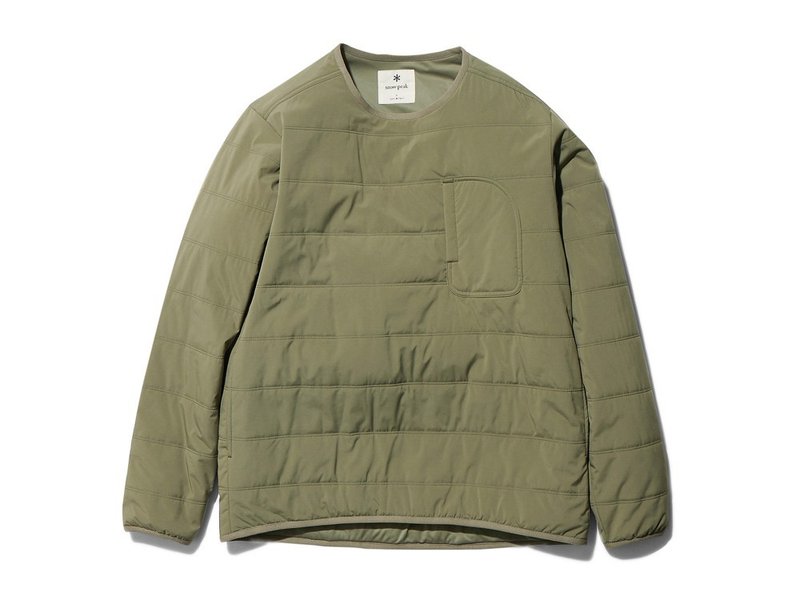 彈性保暖套衫 橄欖綠(Flexible Insulated Pullover) - 帽T/大學T - 聚酯纖維 藍色