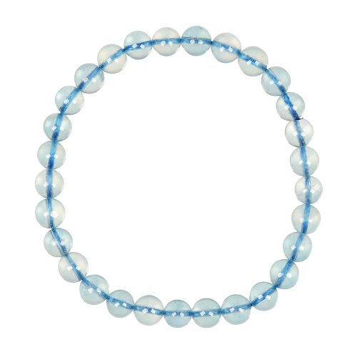 正佳珠寶 Gemsrich Jewelry 【正佳珠寶】海藍寶 高品冰質藍 5.8-6.2mm 海藍寶手珠