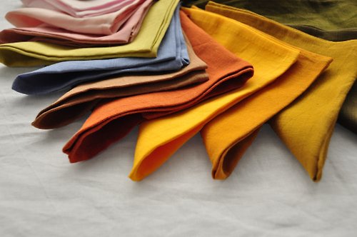 True Things 70 colors linen napkins set / Linen table decor / Table linens / Wedding napkin