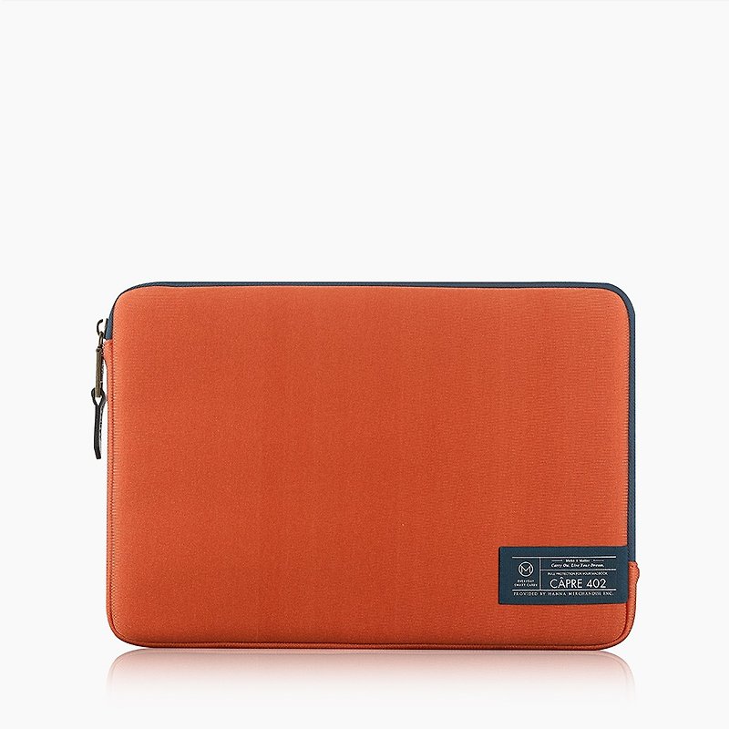 CÂPRE Macbook Air/Pro 15.4 インチ防水衝撃吸収ラップトップ収納バッグ - サンシャインオレンジ - PCバッグ - 防水素材 オレンジ