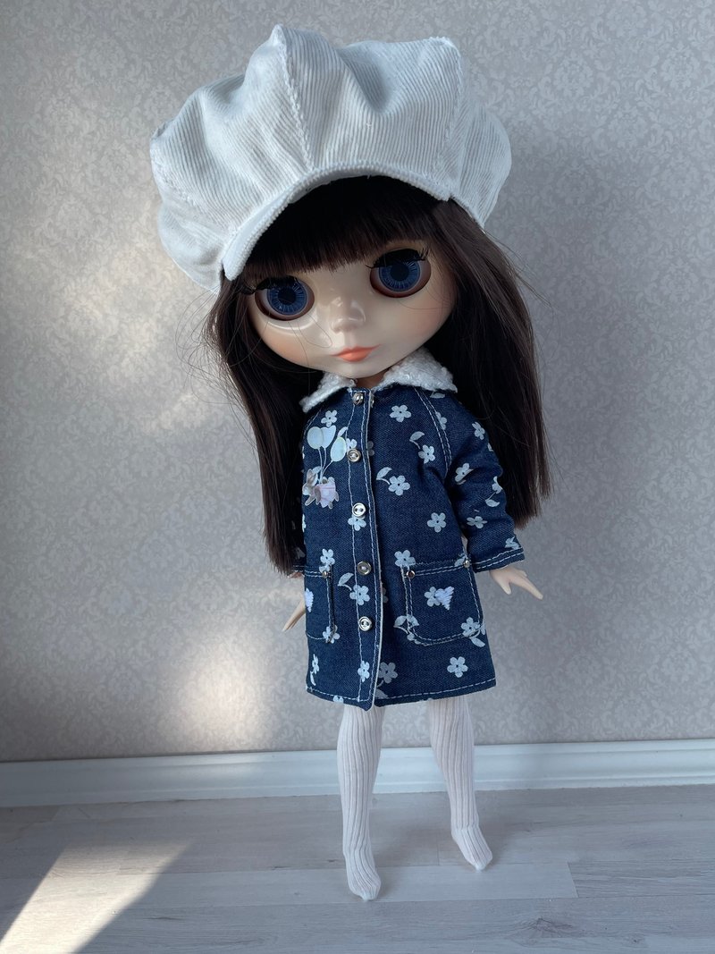 clothes for blythe doll - 公仔/玩偶 - 棉．麻 白色