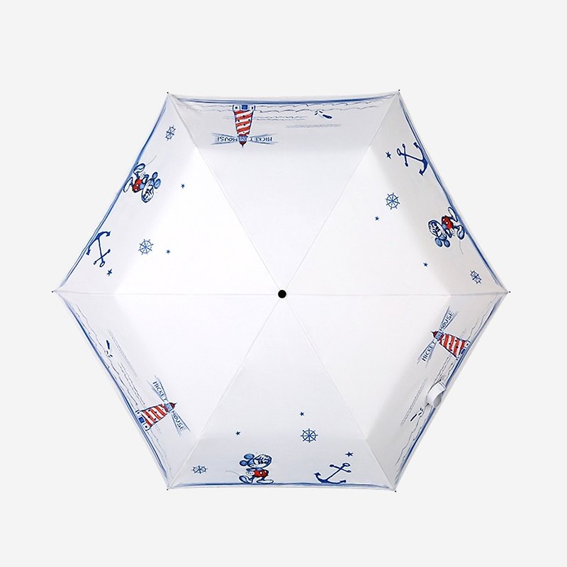 [German kobold] Disney officially authorized -6K rain and sun dual-use umbrella-Sailor Mickey - Umbrellas & Rain Gear - Other Materials Blue