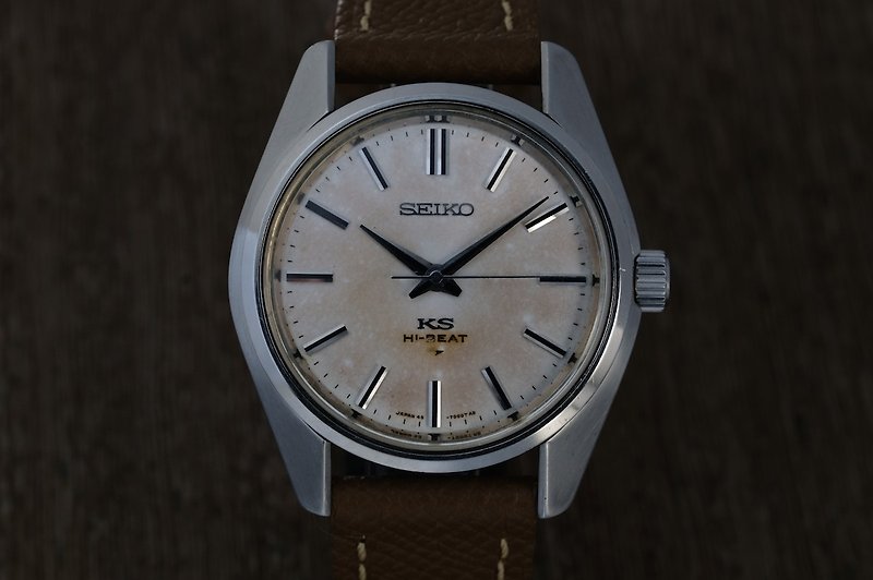 King Seiko 45 - 7001 45ks Seiko King 36mm 1970s hand winding HI - Men's & Unisex Watches - Stainless Steel Silver