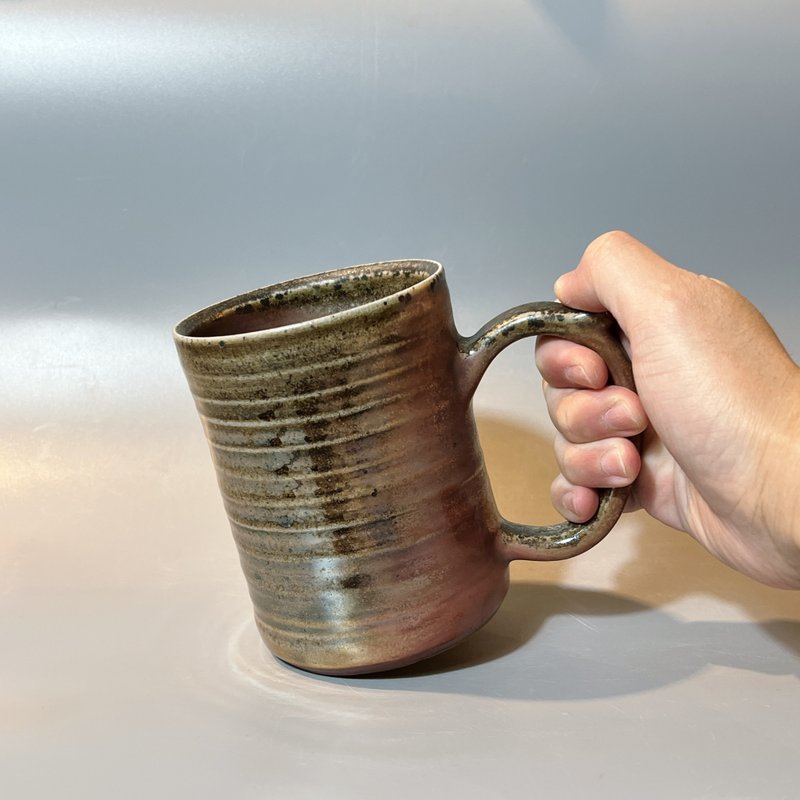 柴燒500cc馬克杯 / 啤酒杯 / 小平凡手作 - 茶壺/茶杯/茶具 - 陶 