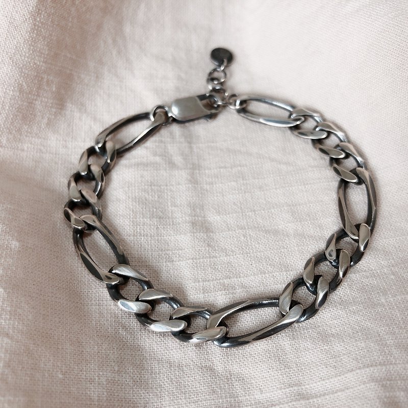 From now on - sterling silver bracelet - Bracelets - Sterling Silver Silver