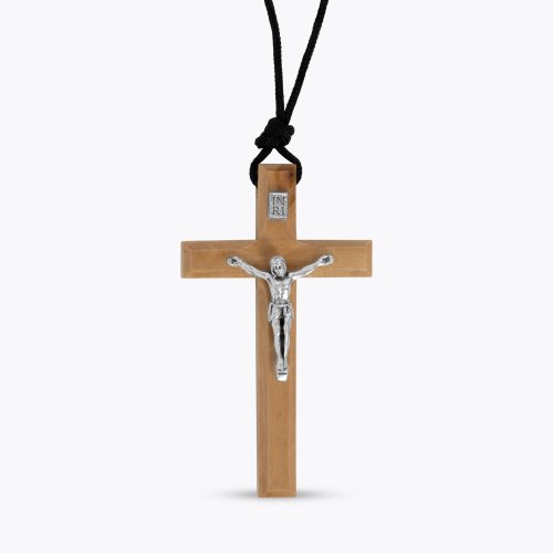 Holy Land blessing 來自聖地的祝福 十字架飾品 項鍊 耶穌十架 進口橄欖木 車用吊飾 精品 16990-1