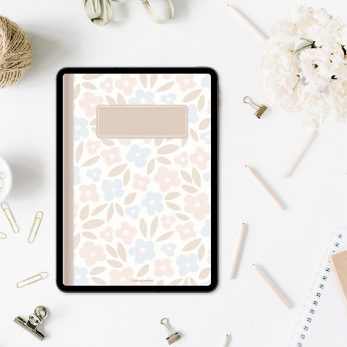 thedaisysunshine Digital Notebook | iPad Notebook | Goodnotes | Cute Notebook | Sky Blue