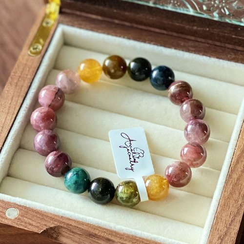 1032 キャンディーカラー トルマリン マニ車 ブレスレット 1032 キャンディーカラー トルマリン マニ車 ブレスレット 1032