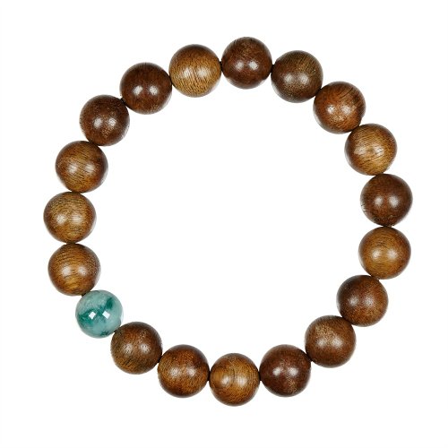 正佳珠寶 Gemsrich Jewelry 【正佳珠寶】加里曼丹沉香 10.8-11.2mm 緬甸飄花翡翠珠
