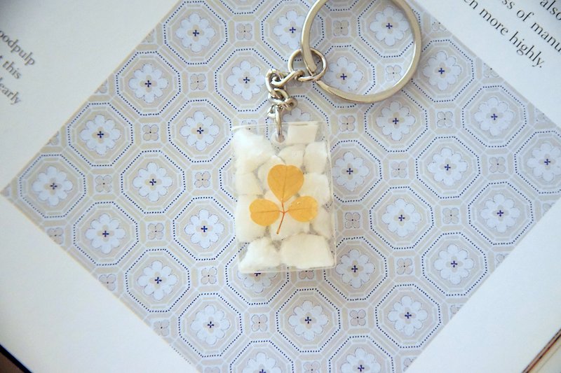 Traces of Time Handmade Key Chain/Bag Chain - Keychains - Plants & Flowers 