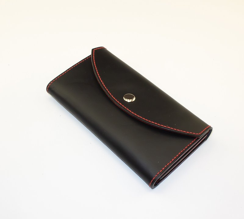 leather women's wallet pattern with many pockets, cash envelope wallet, digital - Other - Other Materials 