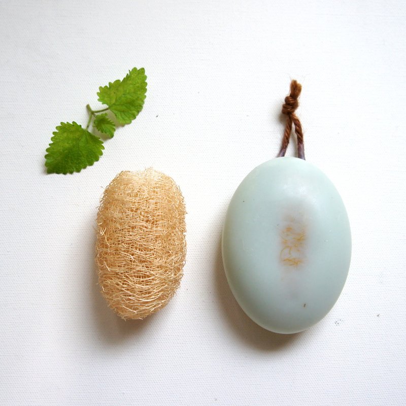 絲瓜絡涼皂 - 肥皂/手工皂 - 其他材質 綠色