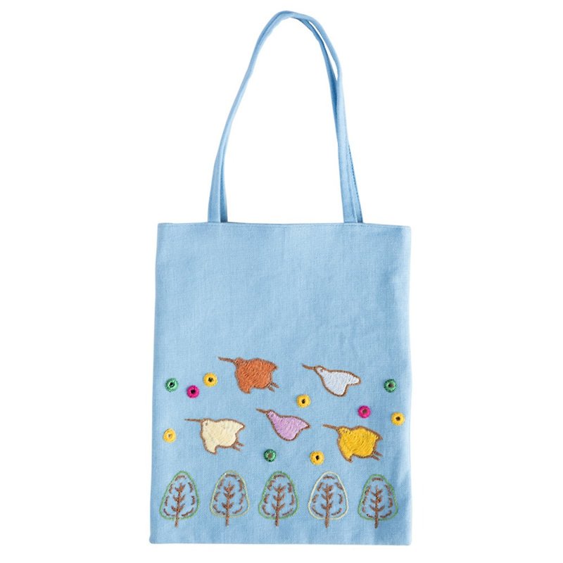 Earth Tree Fair Trade fair trade -- Mirror Embroidered Handbag - กระเป๋าถือ - ผ้าฝ้าย/ผ้าลินิน 