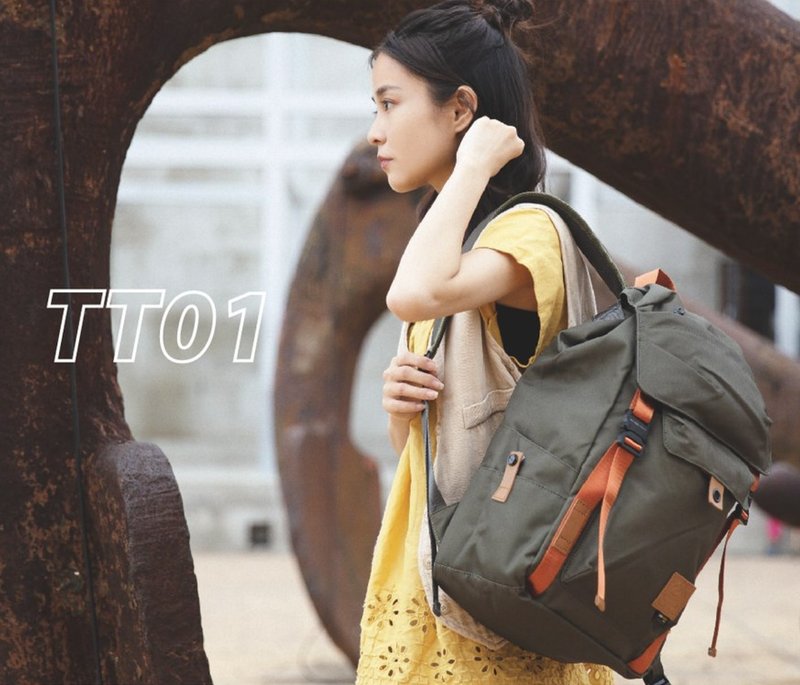 【RITE】TT01 Air Force Bag Series Antibacterial Version 3-Color Military Cordura Functional Backpack - กระเป๋าเป้สะพายหลัง - ไนลอน 