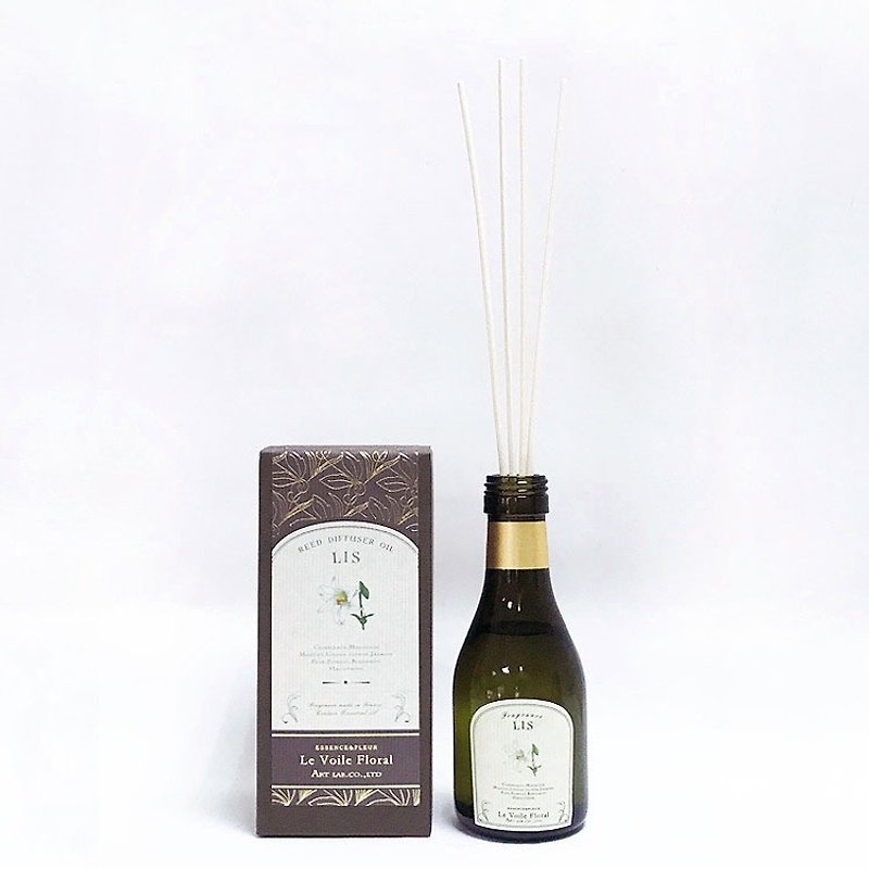 竹の日本のアートラボシリーズアールの香り - リリー - アロマ・線香 - ガラス 