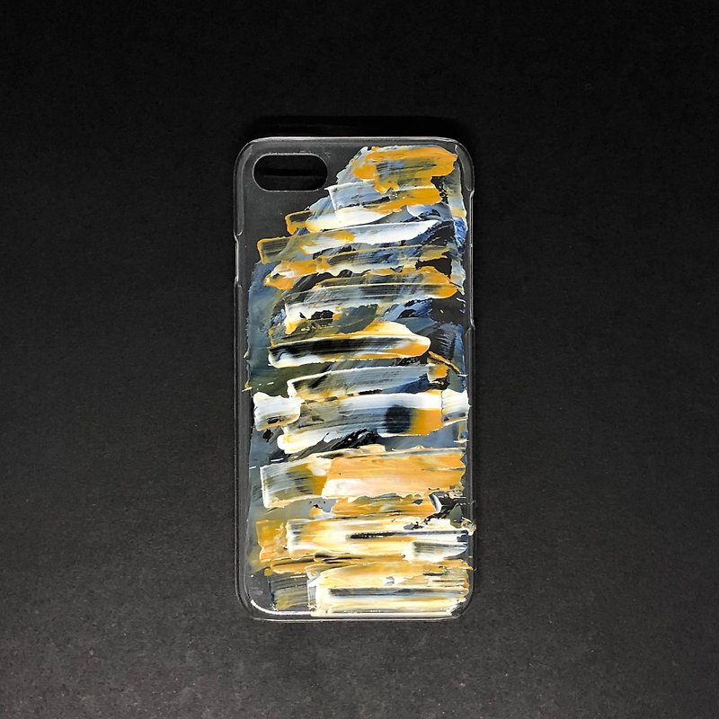 Acrylic Hand Paint Phone Case | iPhone 7/8 | Highway Construction - เคส/ซองมือถือ - อะคริลิค 