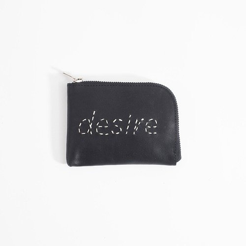 crazy_lite_enrich cow leather wallet [desire]（黒）11×8/小銭入れ/カード入れ/sw001d