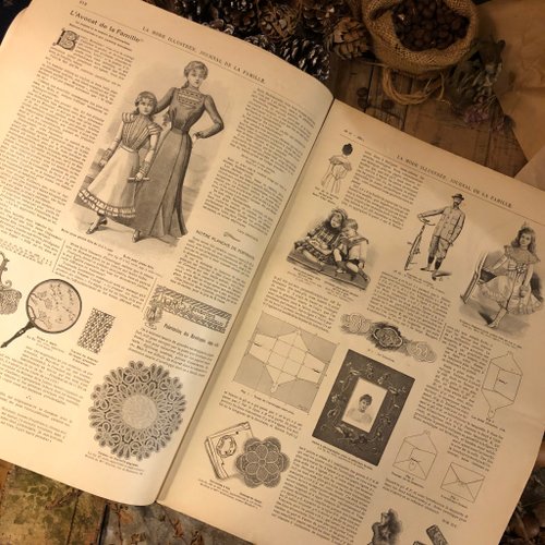 フランスの100年の歴史を持つファッション誌La Mode Illustréeの