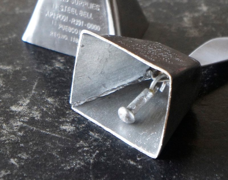 STEEL BELL 復古鋼系列鈴鐺擺飾 - 其他 - 其他金屬 銀色
