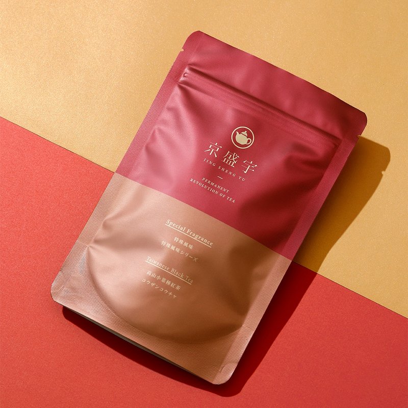 京盛宇【茶包】光之茶-高山小葉種紅茶-原葉袋茶15入 - 茶葉/茶包/水果茶 - 新鮮食材 紅色