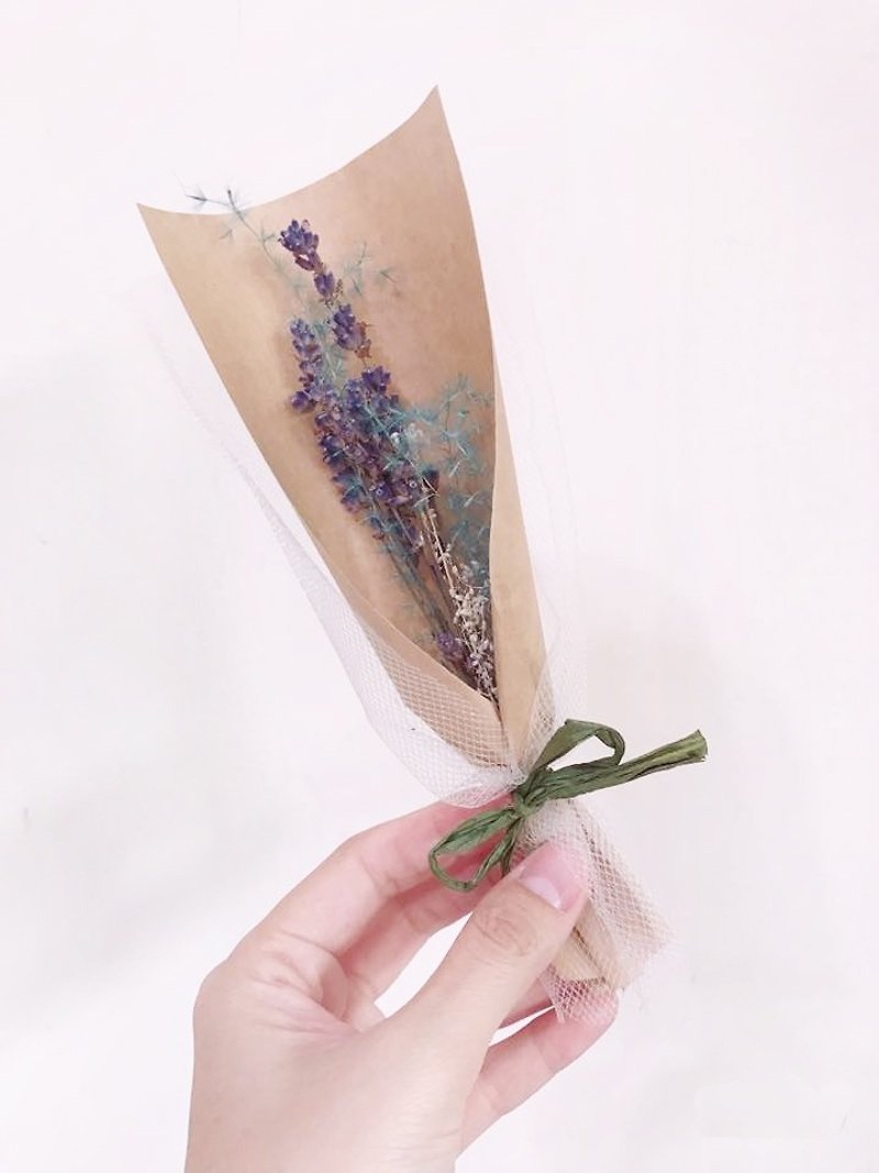 Uesugi Flower Customized Gifts/Lavender Bouquet-Minimum Order - ช่อดอกไม้แห้ง - พืช/ดอกไม้ สีม่วง