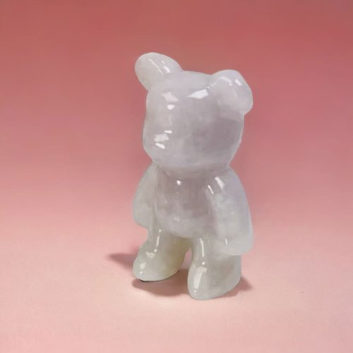 Xiongxiong Jade See You】バイオレット翡翠のかわいいクマの
