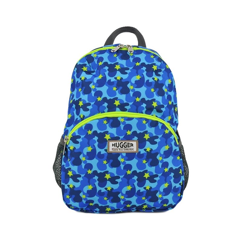 HUGGER young children's backpacks will camouflage blue and colorful military style - อื่นๆ - วัสดุอื่นๆ สีน้ำเงิน