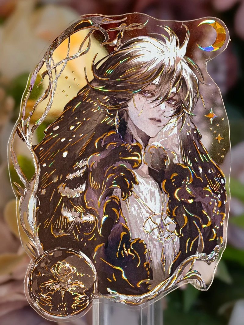 誕生於漆黑之海 神作 暗黒なる祈り PET 貝殼光 和紙膠帶 - 紙膠帶/和紙/PET - 其他材質 黑色