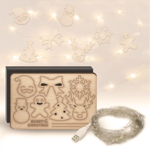 mr. sheep 新版Xmas聖誕星空掛線燈+聖誕卡片組(長度5/10公尺 USB供電)