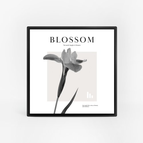 Psize 客製化 【無框畫】藝術掛畫 x 拼貼植物III