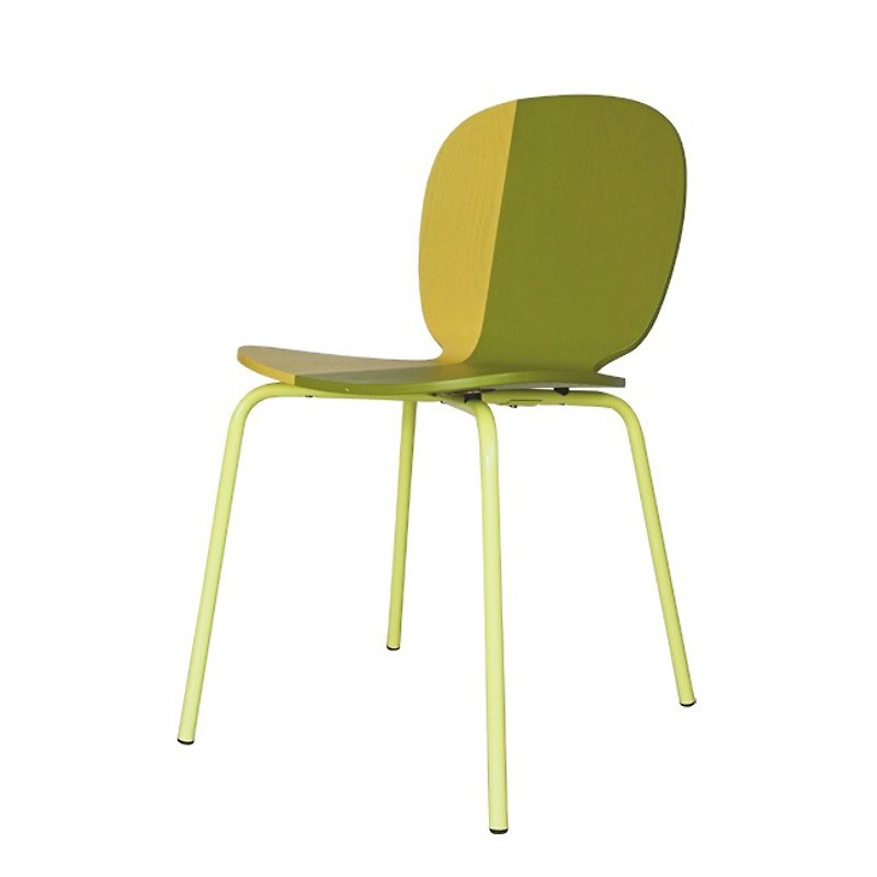 683 wood dining chair - เฟอร์นิเจอร์อื่น ๆ - ไม้ สีเหลือง